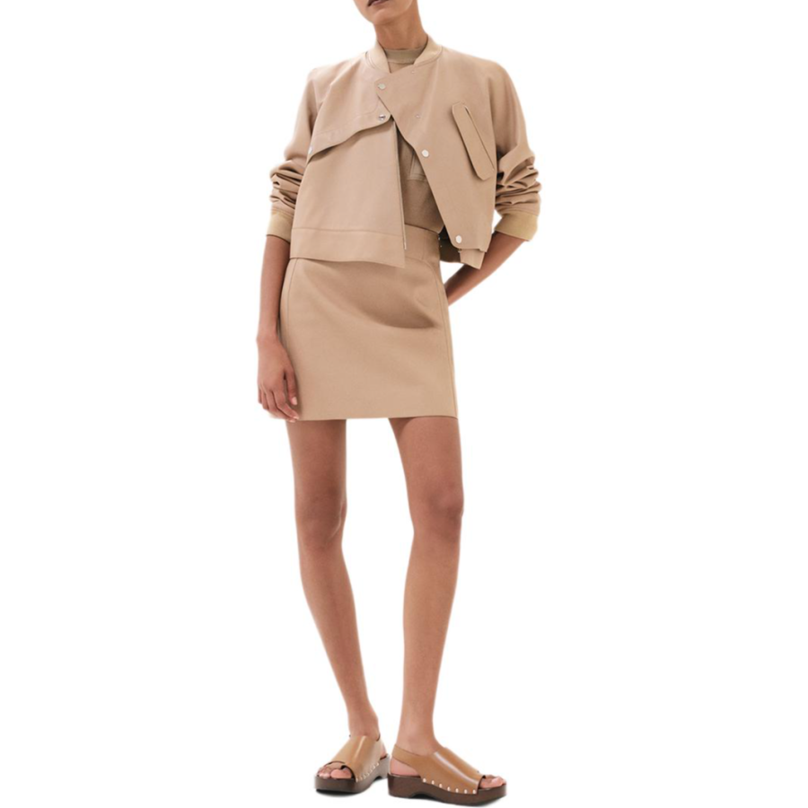 HERMES HERMES Jackets Women's Beige Moderate