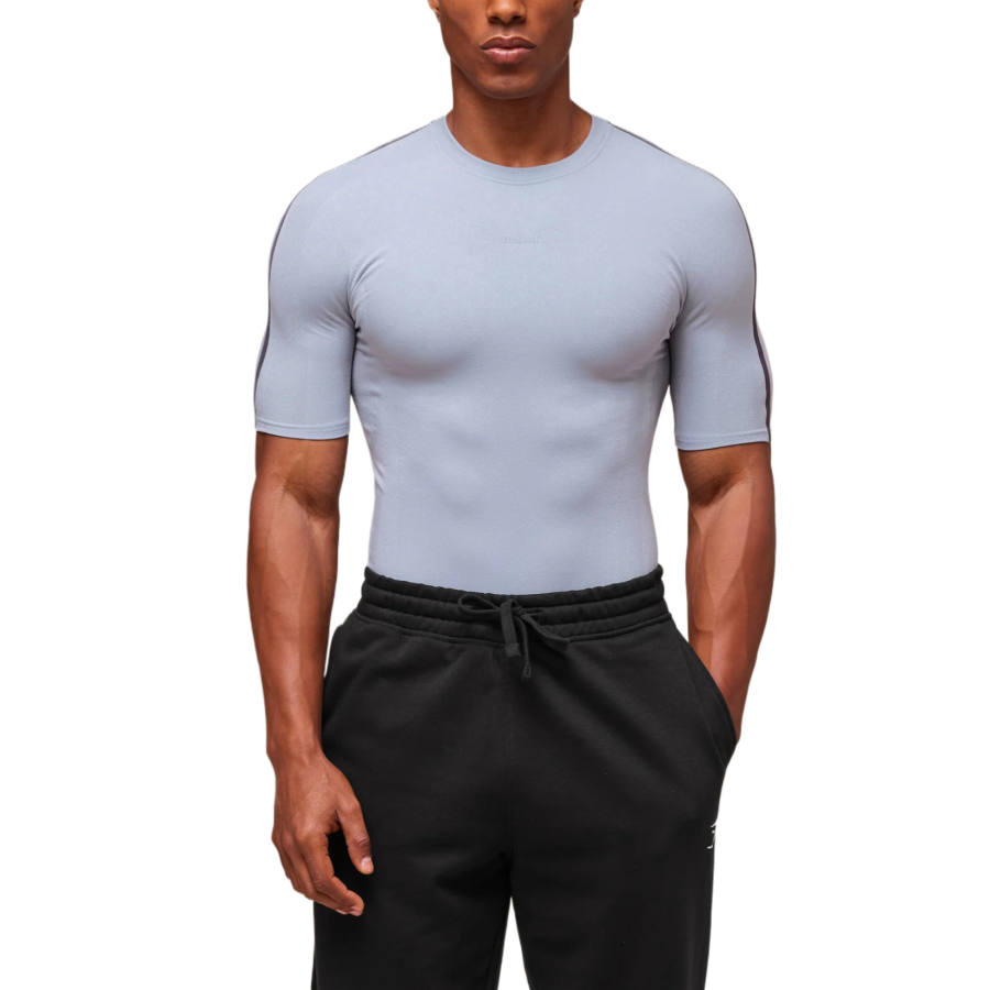 GYMSHARK T Shirts Men's Blue Crew Neck