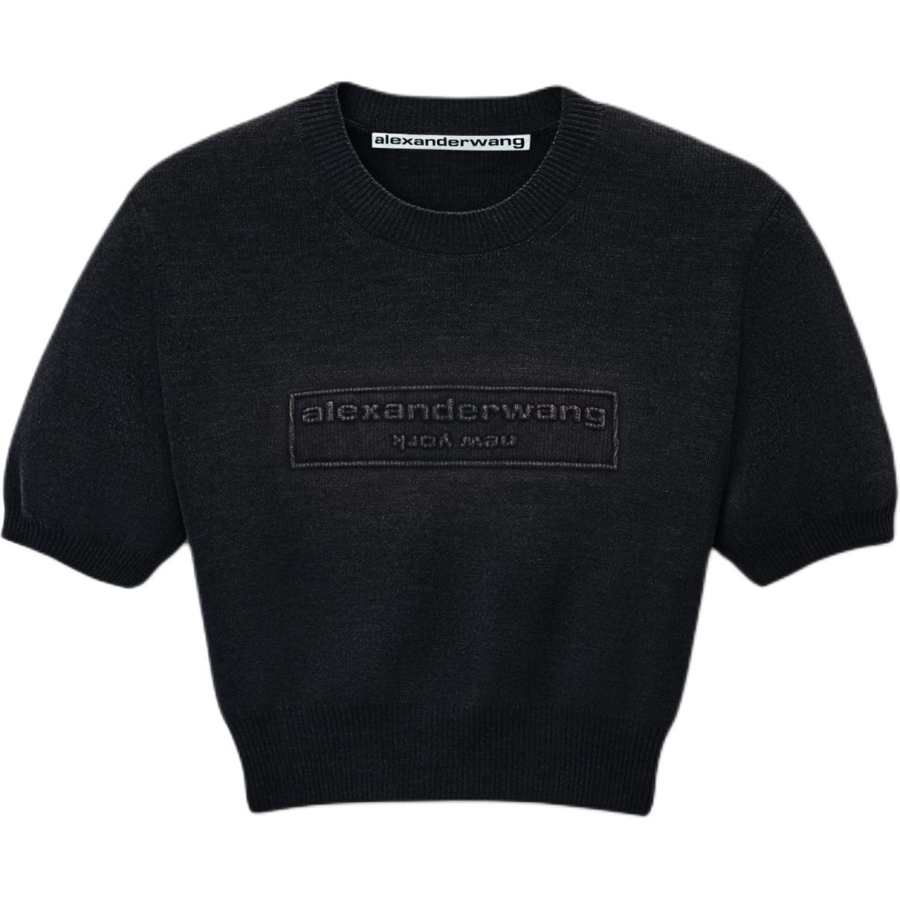Alexander Wang Regular Sleeve T Shirt Women's Black