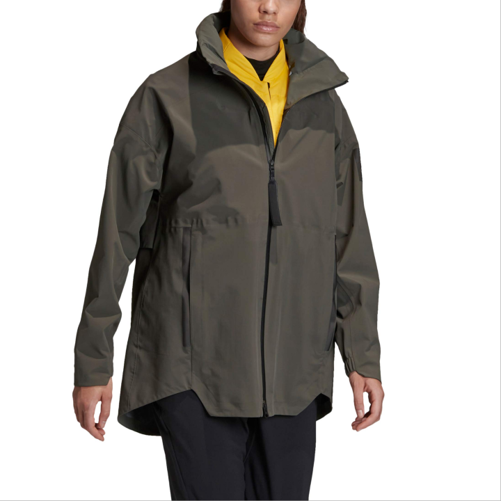 Adidas Adidas MYSHELTER Jackets & Coats Women's Legend Earth Tone/Active Gold