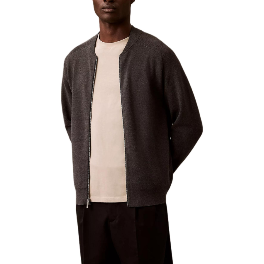Calvin Klein zip-up cardigan