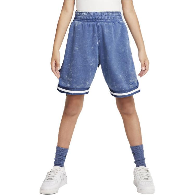 Nike Nike Kids' Apparel DNA Culture Of Basketball Big Fleece Basketball Shorts Kids' Blue