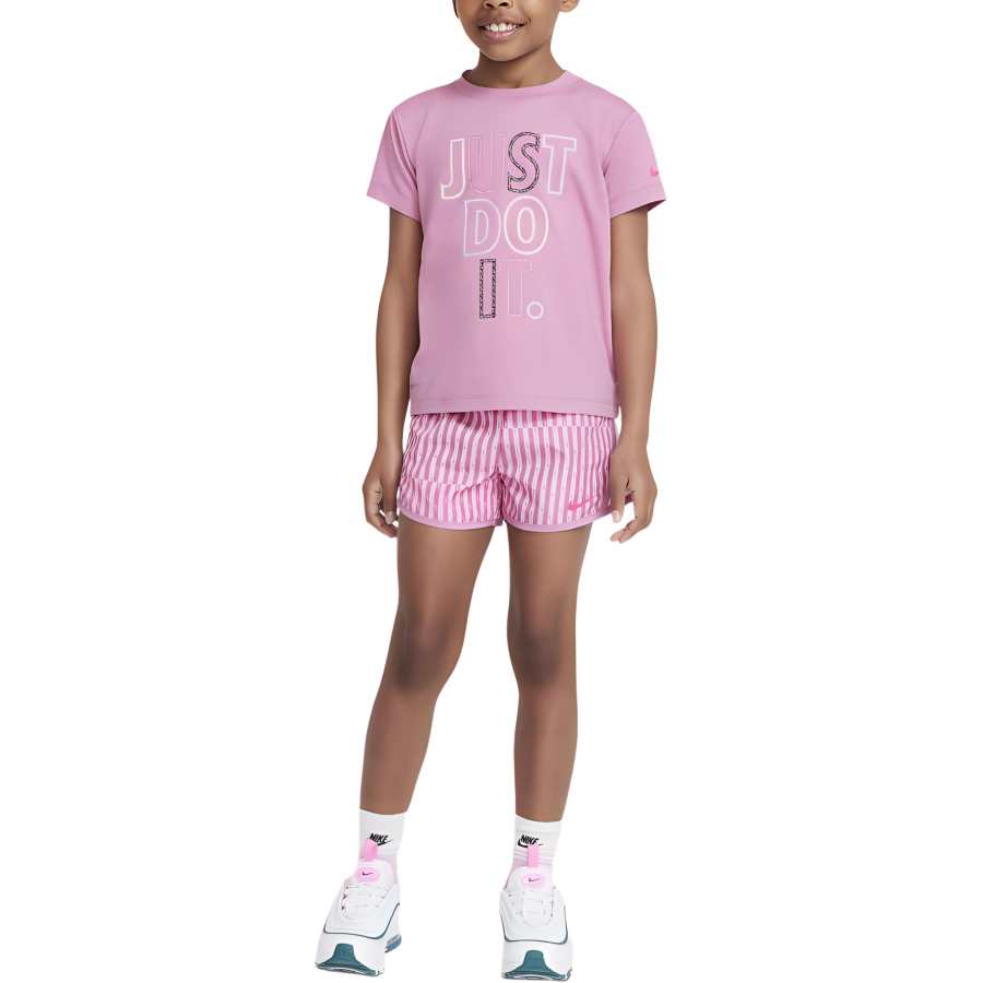Nike Nike Dri Fit Femme Pop Casual Sportswear Magic Flamingo Children Aged 3 7 Years Old