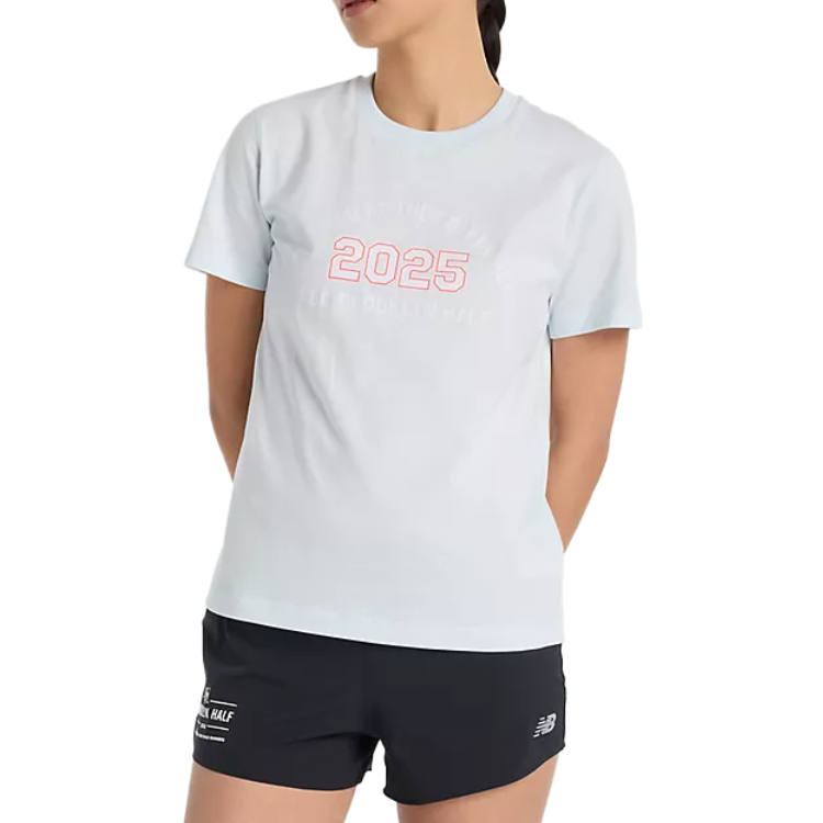New Balance New Balance RBC Brooklyn HalfGraphic Regular T Shirt Women's Blue