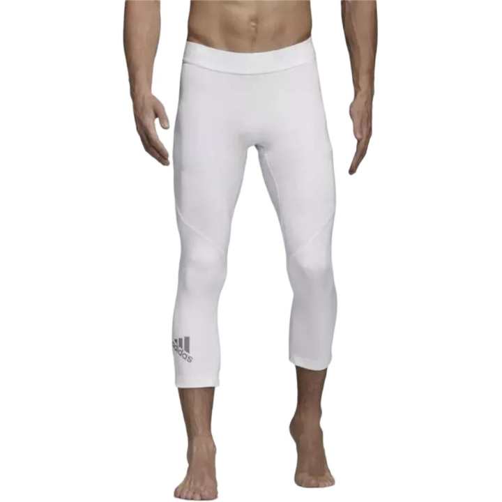 Adidas Adidas Alphaskin Ask Spr TIG 34 Sports Pants Men's White