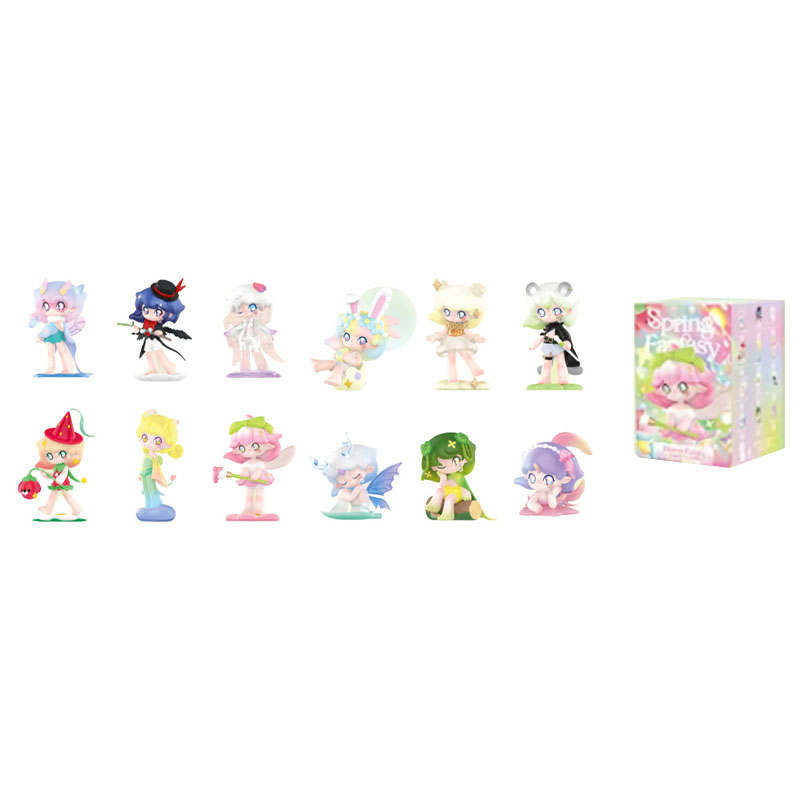 POP MART Azura Spring Fantasy Collection Mystery Boxes Single Mystery Box/Whole Box 12 Pcs
