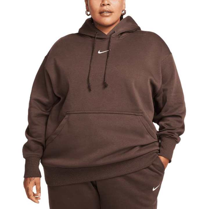 Nike Nike Sweatshirts Women's Brown Hooded Non Detachable Moderate