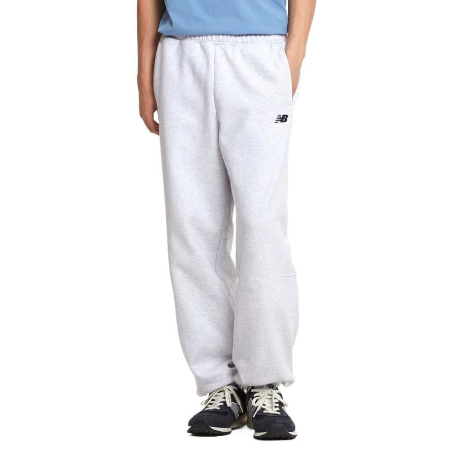 New Balance New Balance UNI Flying Fleece Casual Pants Men's Light Gray