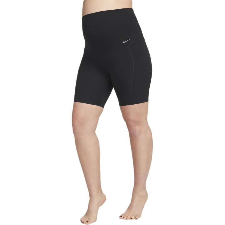 Nike Nike Zenvy M Women's Gentle Support High Waisted 8' Biker Shorts With Pockets Maternity
