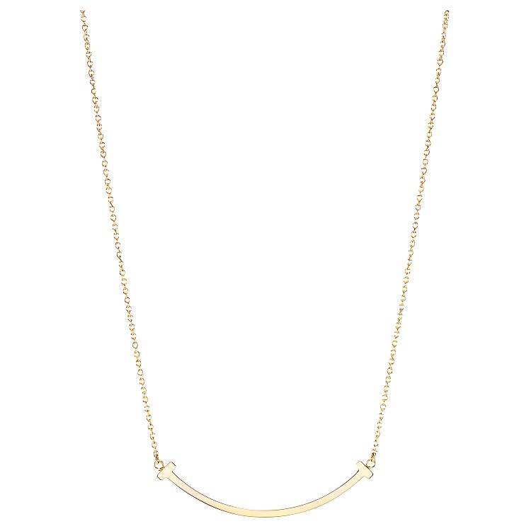TIFFANY & CO. T 18K Gold Necklaces Women's