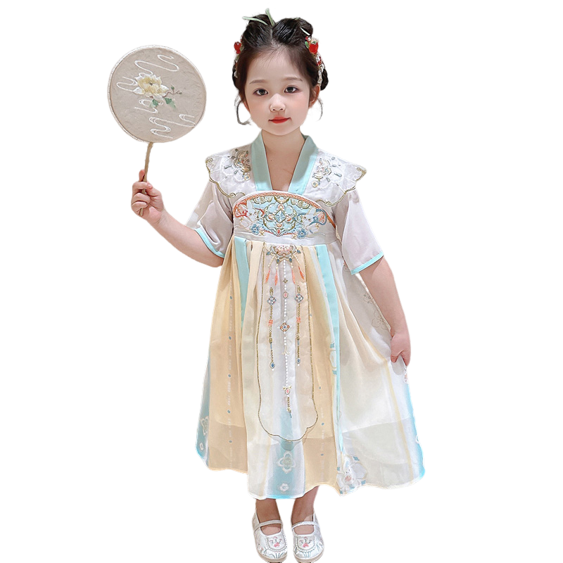 Lanza Lanza Hanfu Children Aged 3 7 Years Old