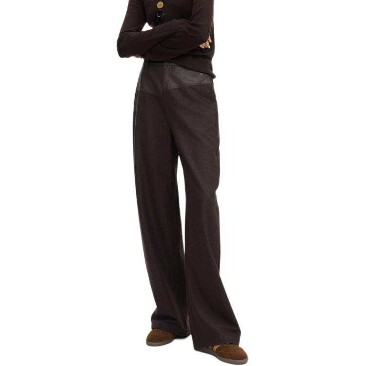 ELLE Casual Pants Women's Coffee
