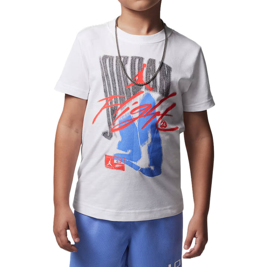 Jordan Jordan T Shirt White Children Aged 3 7 Years Old