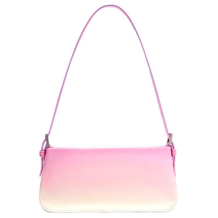 By Far Dulce Cow Leather Shoulder Bag, Baguette Bag, Shoulder Bag Women's Gradient Contrast
