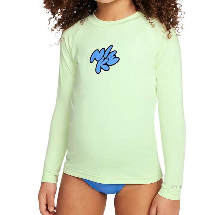Nike Nike T Shirt Yellow Green Kids'