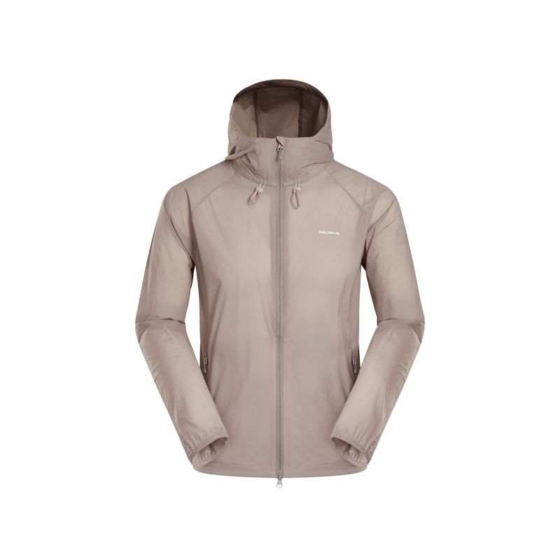 SALOMON SALOMON Wind Shell Men's Ethereal Brown Moderate