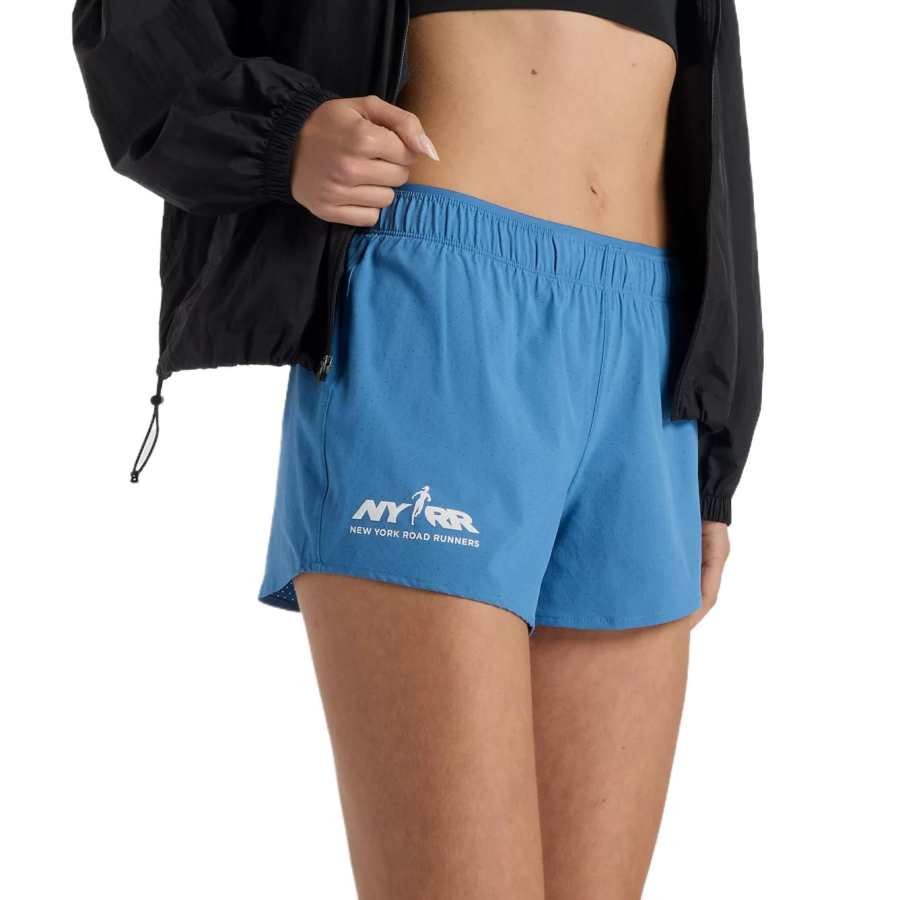 New Balance New Balance Run For LifeNyrr Run For Life Sports Shorts Women's Blue