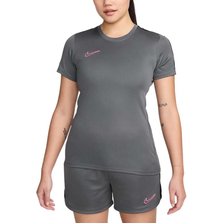 Nike Nike Dri Fit Academy Soccer Jersey Women's Iron Gray