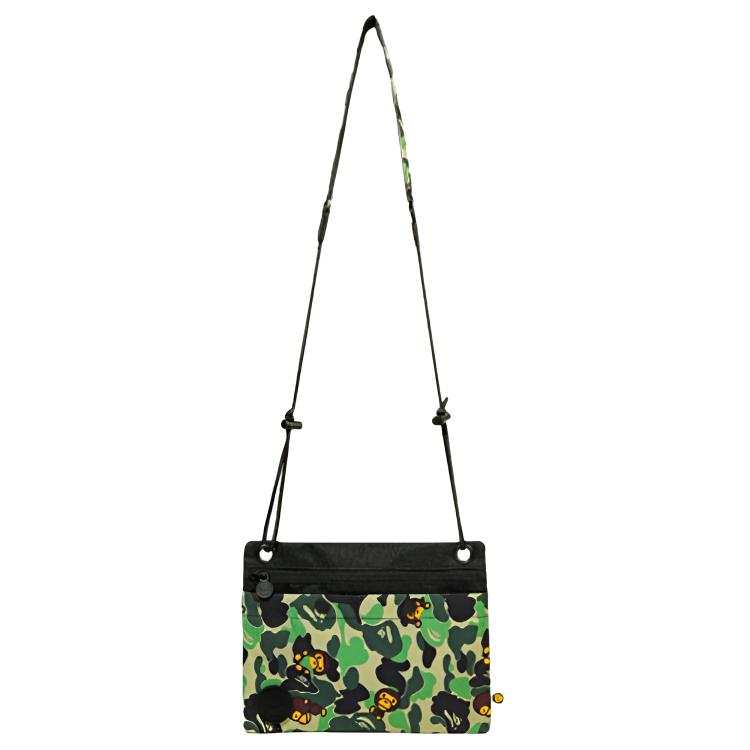 A BATHING APE Fabric Crossbody Bags Regular Unisex Camouflage