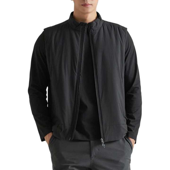 New Balance New Balance Vests Men's Black Stand Collar