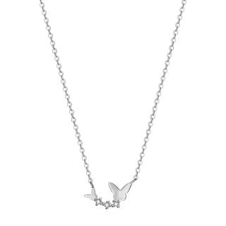Shiban 925 Sterling Silver 999 With Zircon Alloy Necklaces Women's