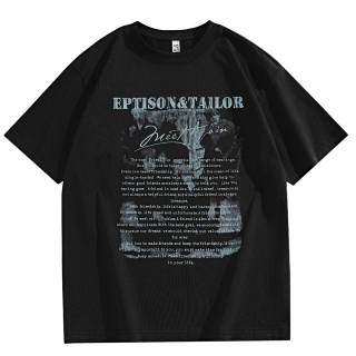EPTISON T Shirts Unisex Crew Neck Moderate Heavyweight