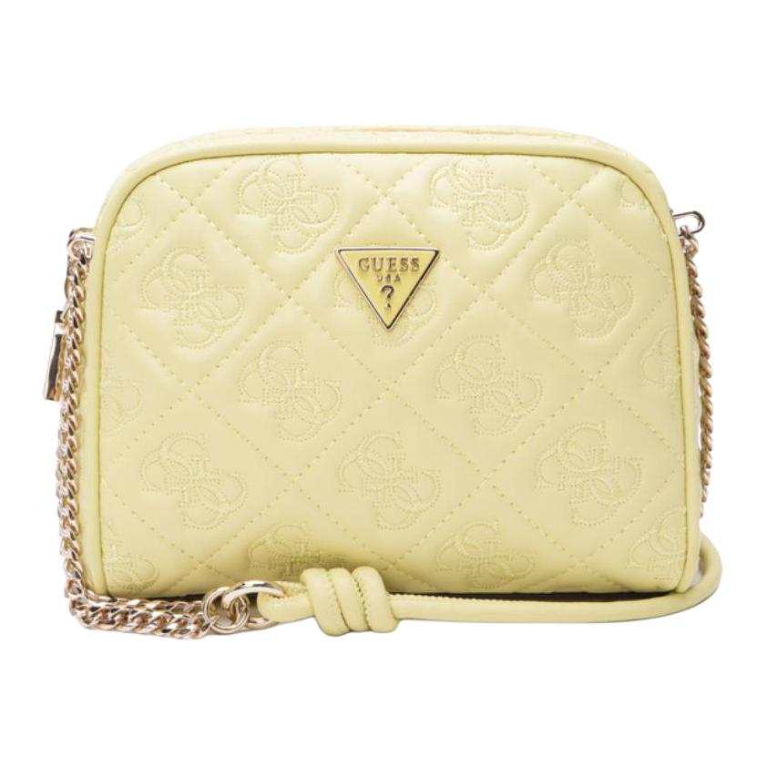GUESS GUESS Artificial Leather Shoulder Bag Women's Custard