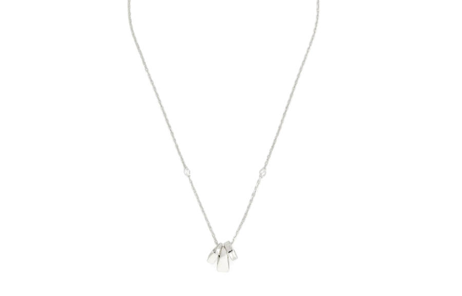 GUCCI GUCCI 925 Sterling Silver Necklaces Unisex Silver
