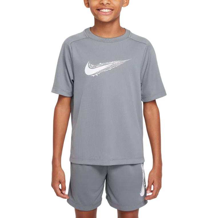 Nike Nike T Shirt Smoke Gray Teenagers