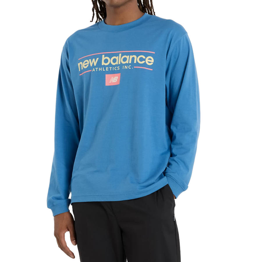 New Balance New Balance T Shirt Men's Sea Stone