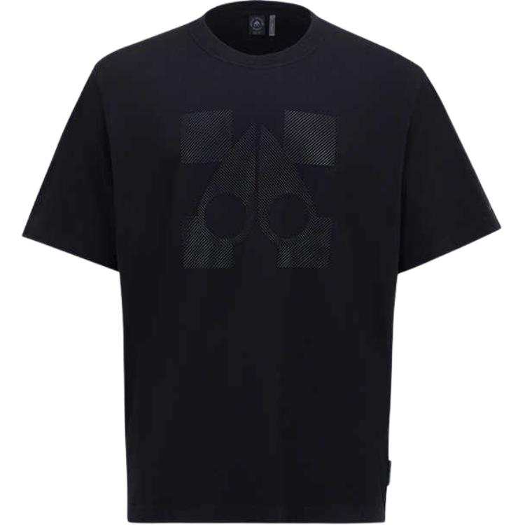 Moose Knuckles logo-plaque cotton T-shirt