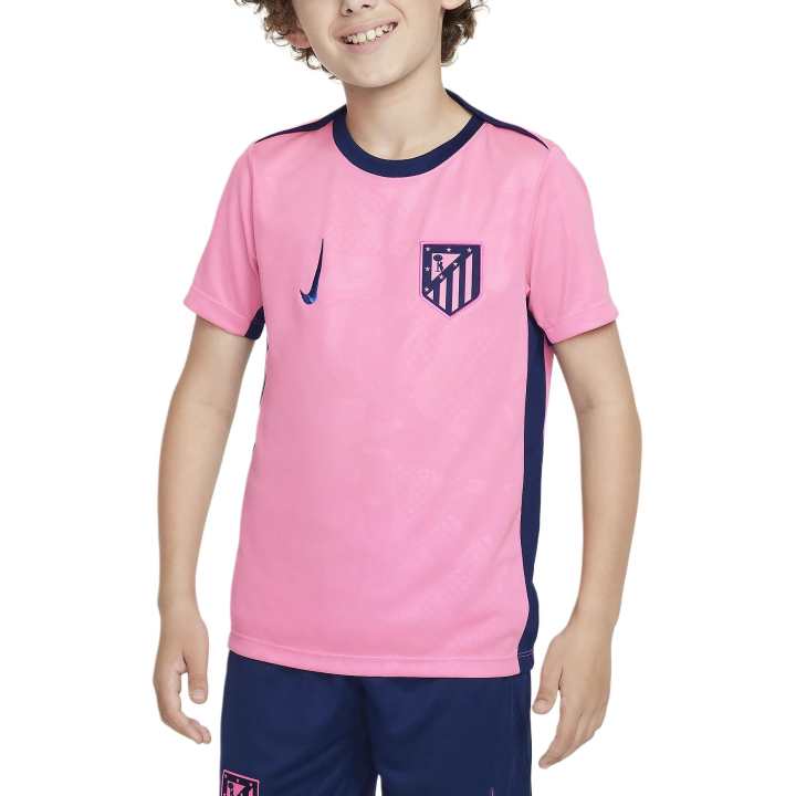 Nike Nike Atlético MadridDri Fit T Shirt FW24 Academy Pro Third Pink Teenagers