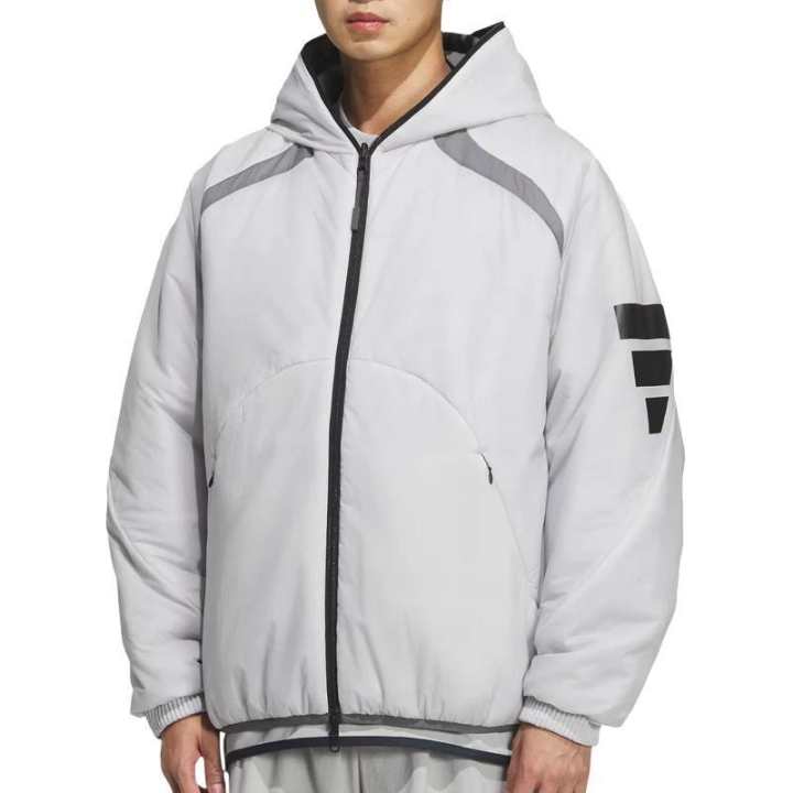 Adidas Adidas FUSTL Puffer Jacket Men's Gray