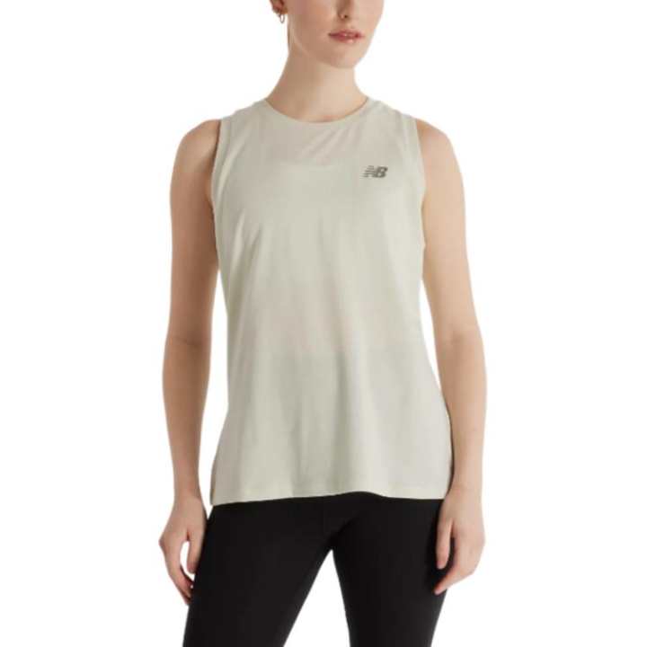 New Balance New Balance Sport EssentialsHeathertech Tank Top Women's Ecru