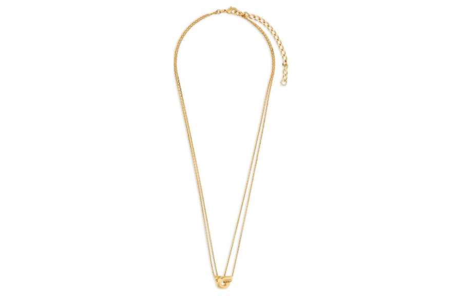 Ferragamo Ferragamo Gancini-pendant layered necklace