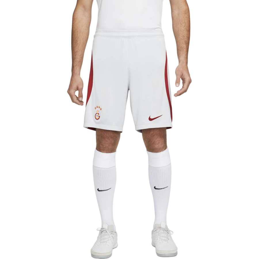 Nike Nike Galatasaray 2023/24 Stadium Away Soccer Bottom Galatasary 2023/24 Season Men's Pure White/Gold/Black Pepper