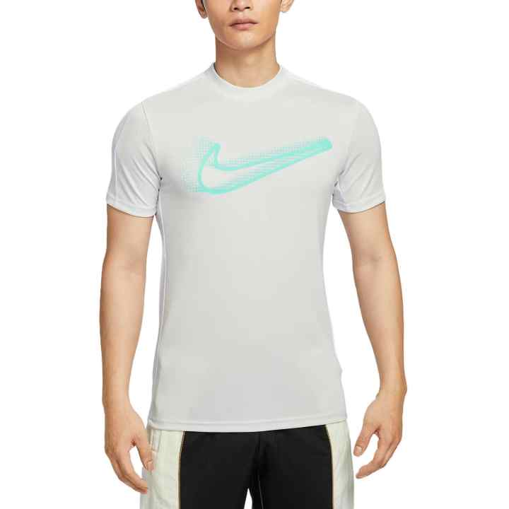 Nike Nike Academy T Shirts Men's White Crew Neck Moderate Straight Fit