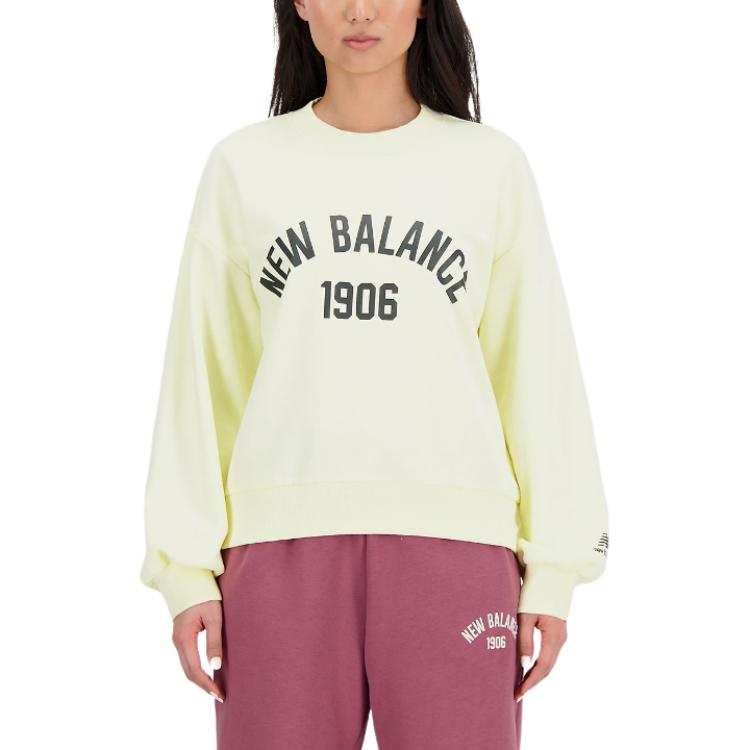 New Balance New Balance Essentials Varsity Fleece Crew Sweatshirt Women's Dawn Light