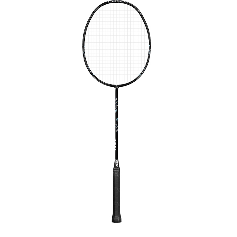 PEAK PEAK Full Carbon Badminton Rackets Control Type All around Defense Advanced Level 4U/G5 Black