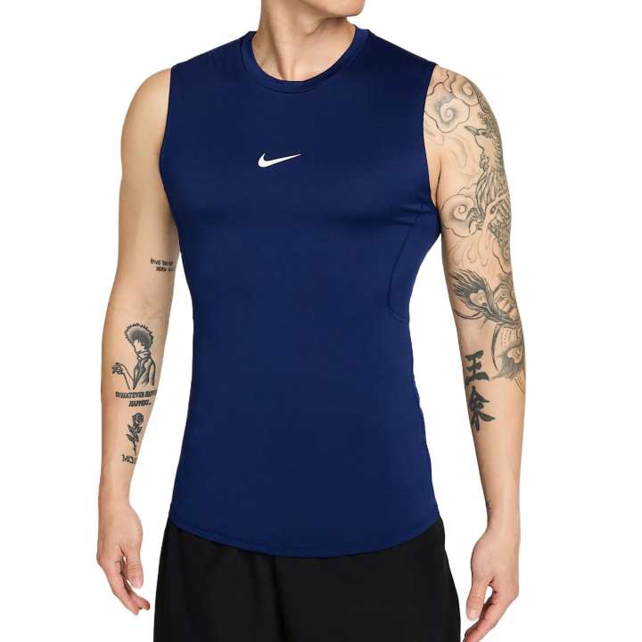 Nike Nike Dri FitPro Collection Workout Clothing Men's Blue/White