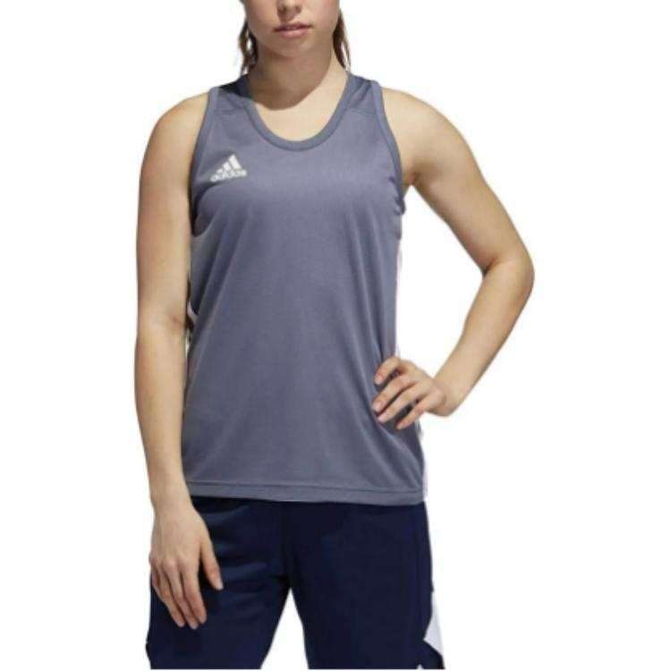 Adidas Adidas Clothing Tank Tops Women's Gray Crew Neck Other