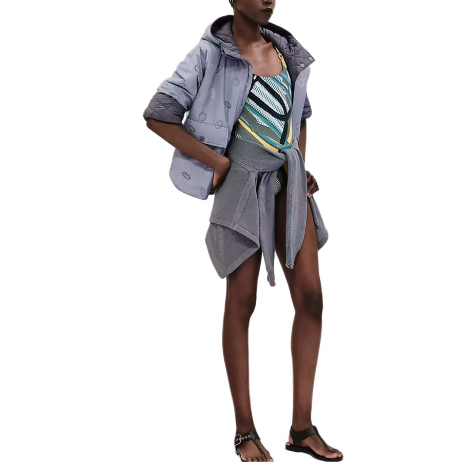 HERMES HERMES Jackets & Coats Women's Blue