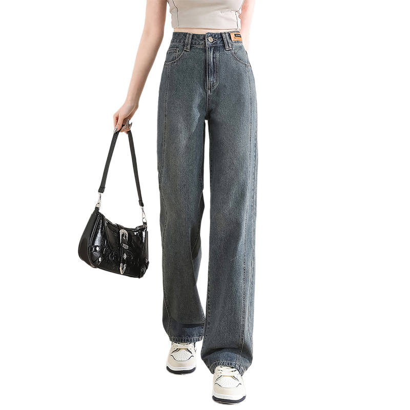 BALENO Jeans Women's Blue Moderate Wide Leg Pants