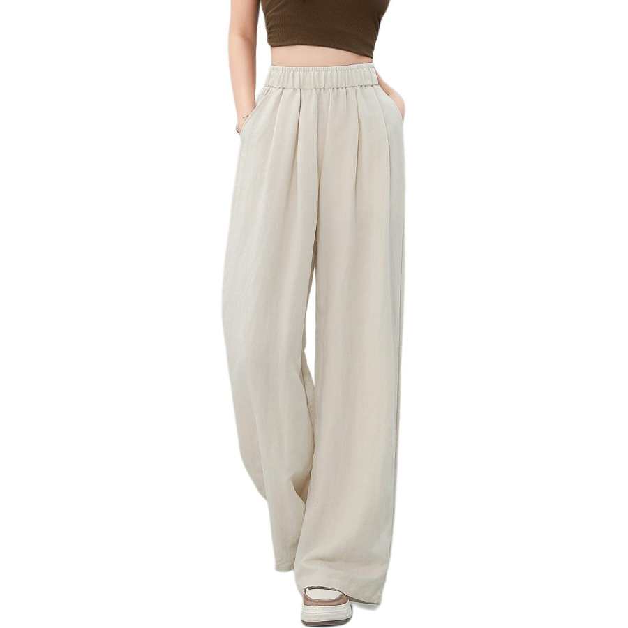 BALENO Casual Pants Women's Thin Straight Fit Pants
