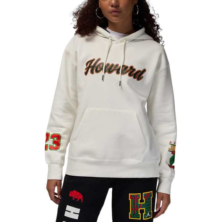 Jordan JORDAN X Howard University Women's Satin Lined Pullover Hoodie