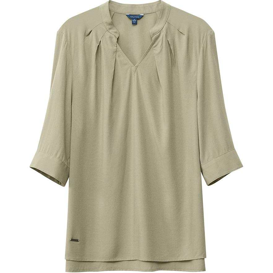 NAUTICA Shirts Women's V Neck Moderate