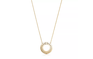 TIFFANY & CO. T 18K Gold Necklaces Women's Gold