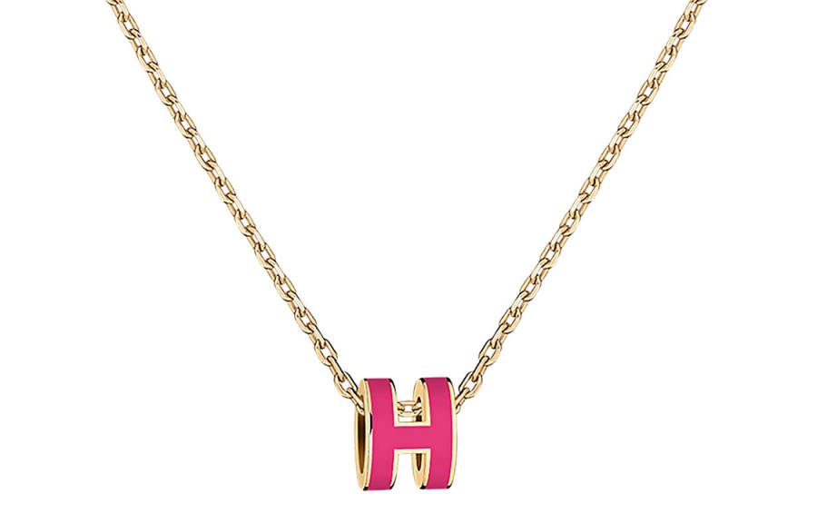 HERMES HERMES POP H Metal Necklaces Women's