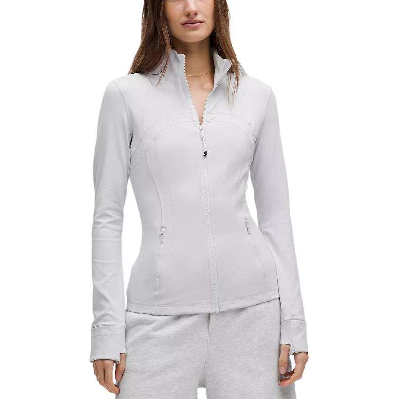 Lululemon Define Yoga Coat Women's Super Light Gray