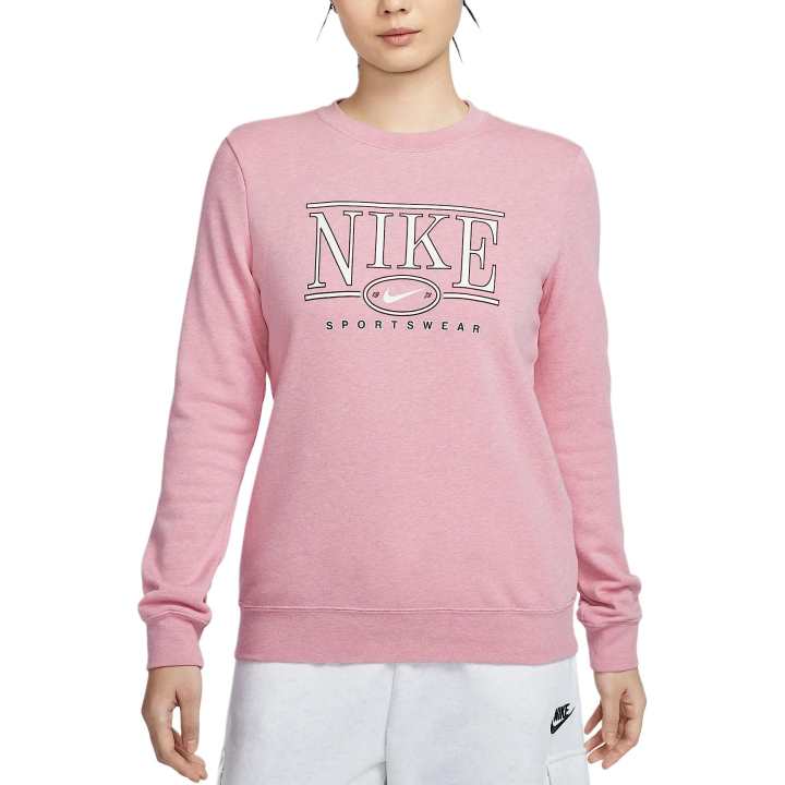 Nike Nike Sportswear Club SS25 Sweatshirt Women's Elemental Pink/Heather Flower
